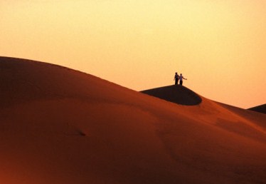 Honeymoon in Sand Dunes 